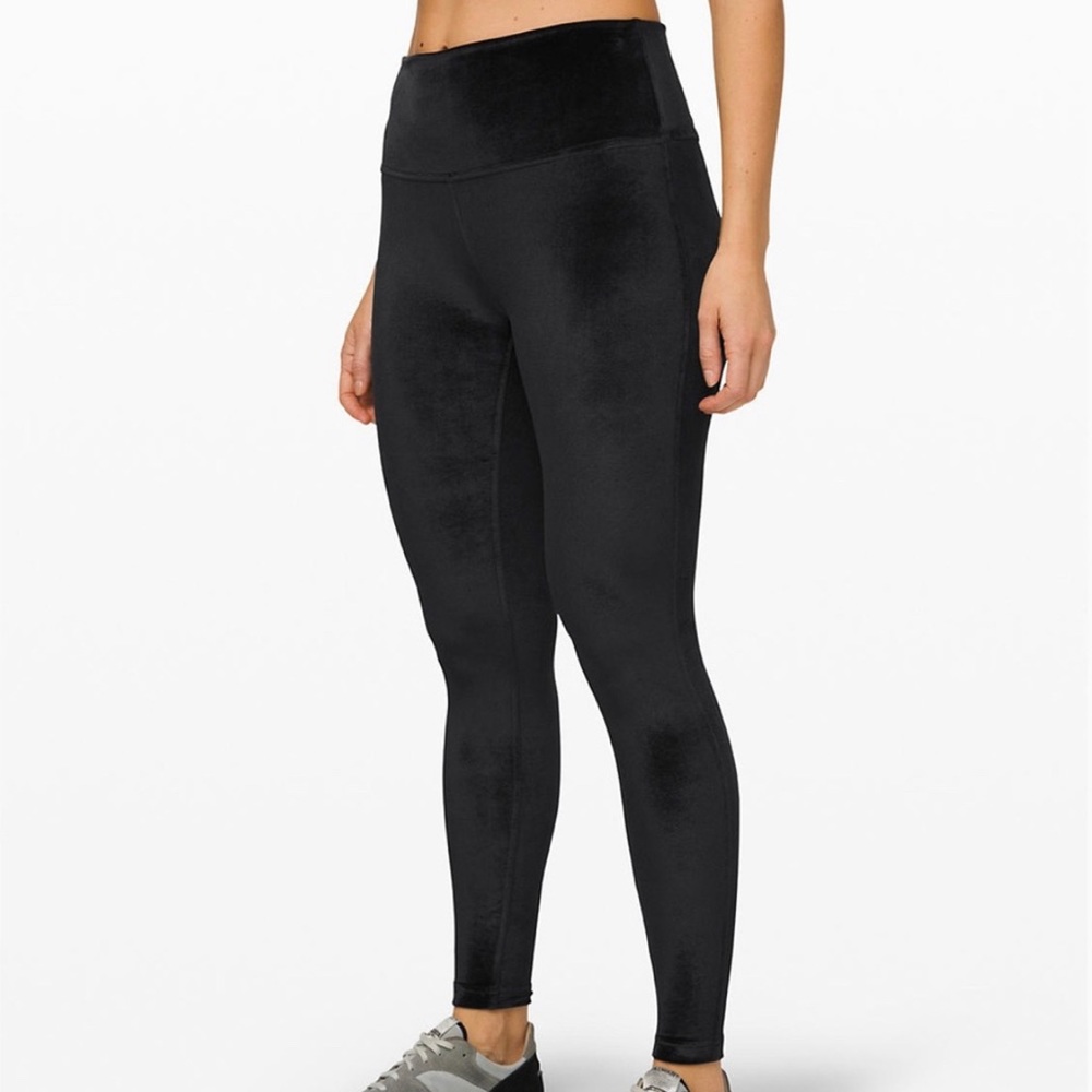 Lululemon Wunder Lounge HR 28” black - Picture 3 of 9
